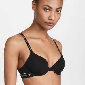 NEW Calvin Klein Lightly Lined Demi Bras 2pk 34B